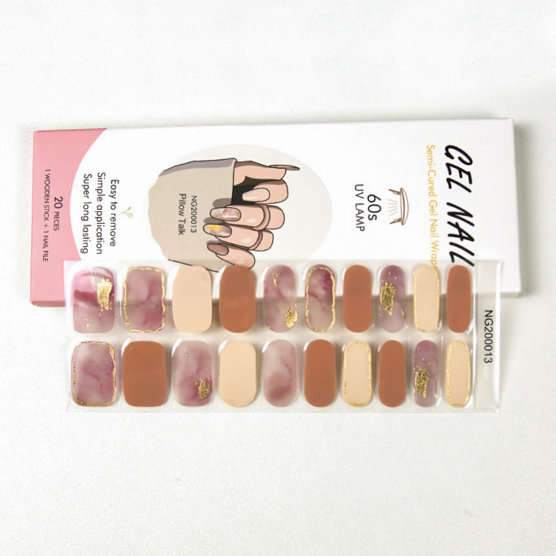 Semi-Cured Gel Nail Wraps NG200013