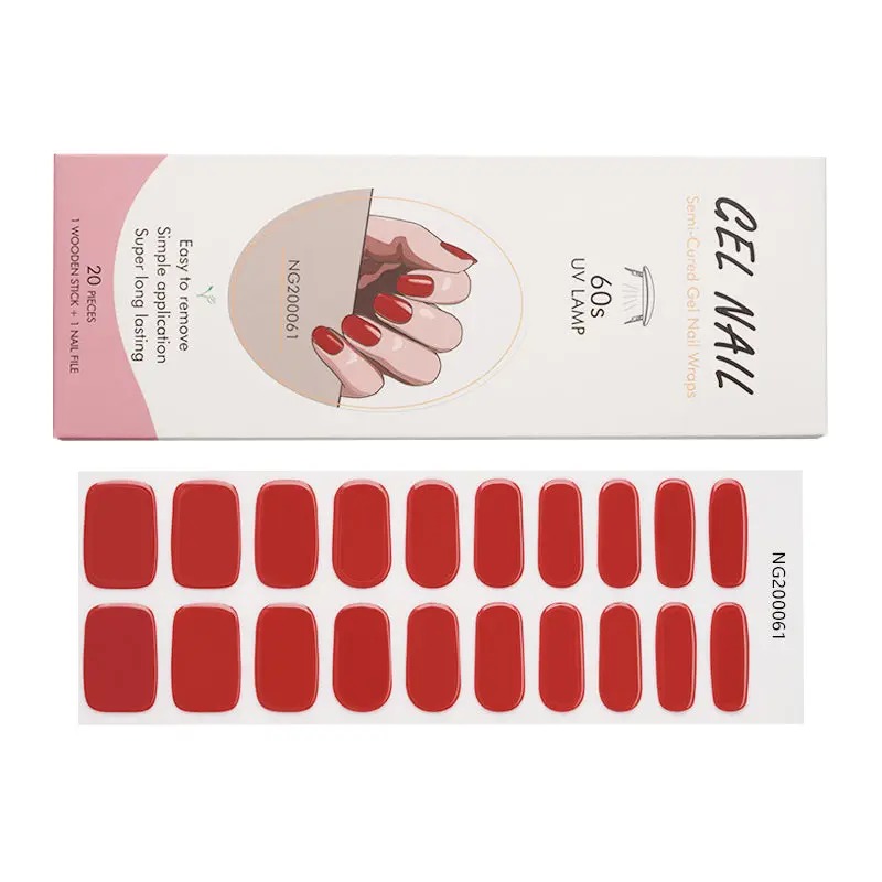 Semi-Cured Gel Nail Wraps NG200061