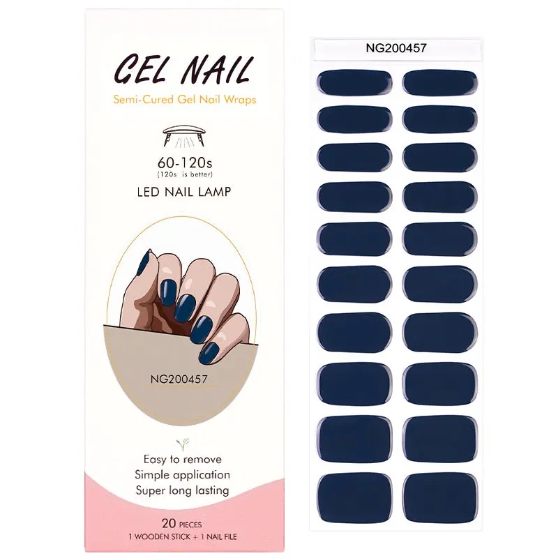 Semi-Cured Gel Nail Wraps NG200457
