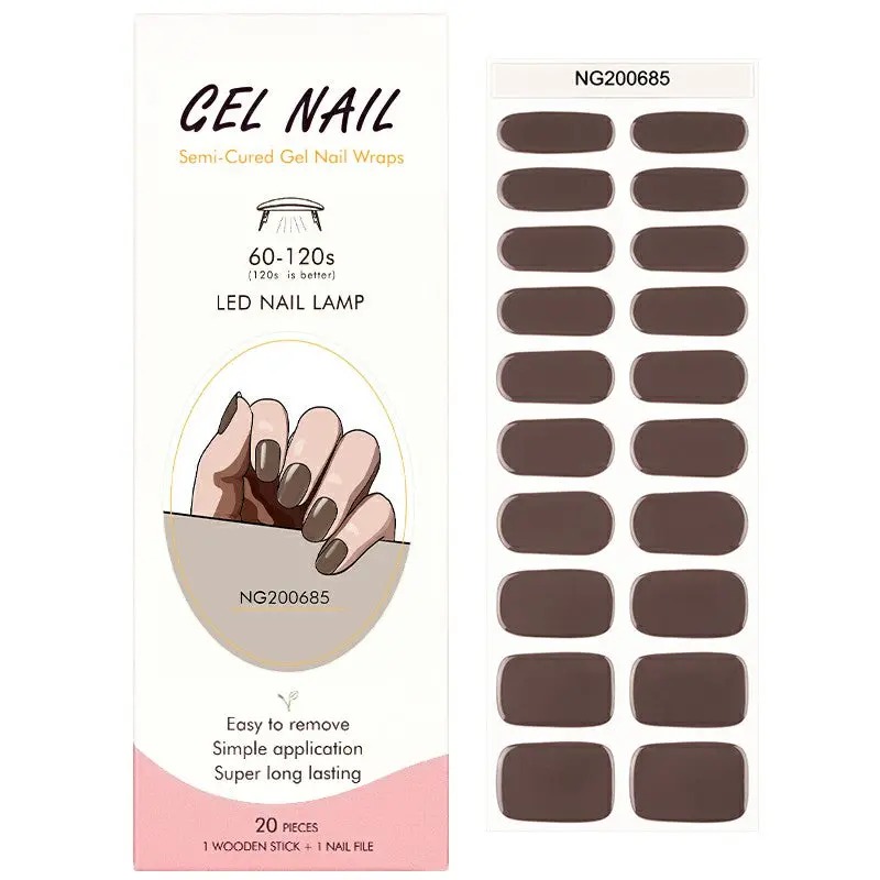 Semi-Cured Gel Nail Wraps NG200685