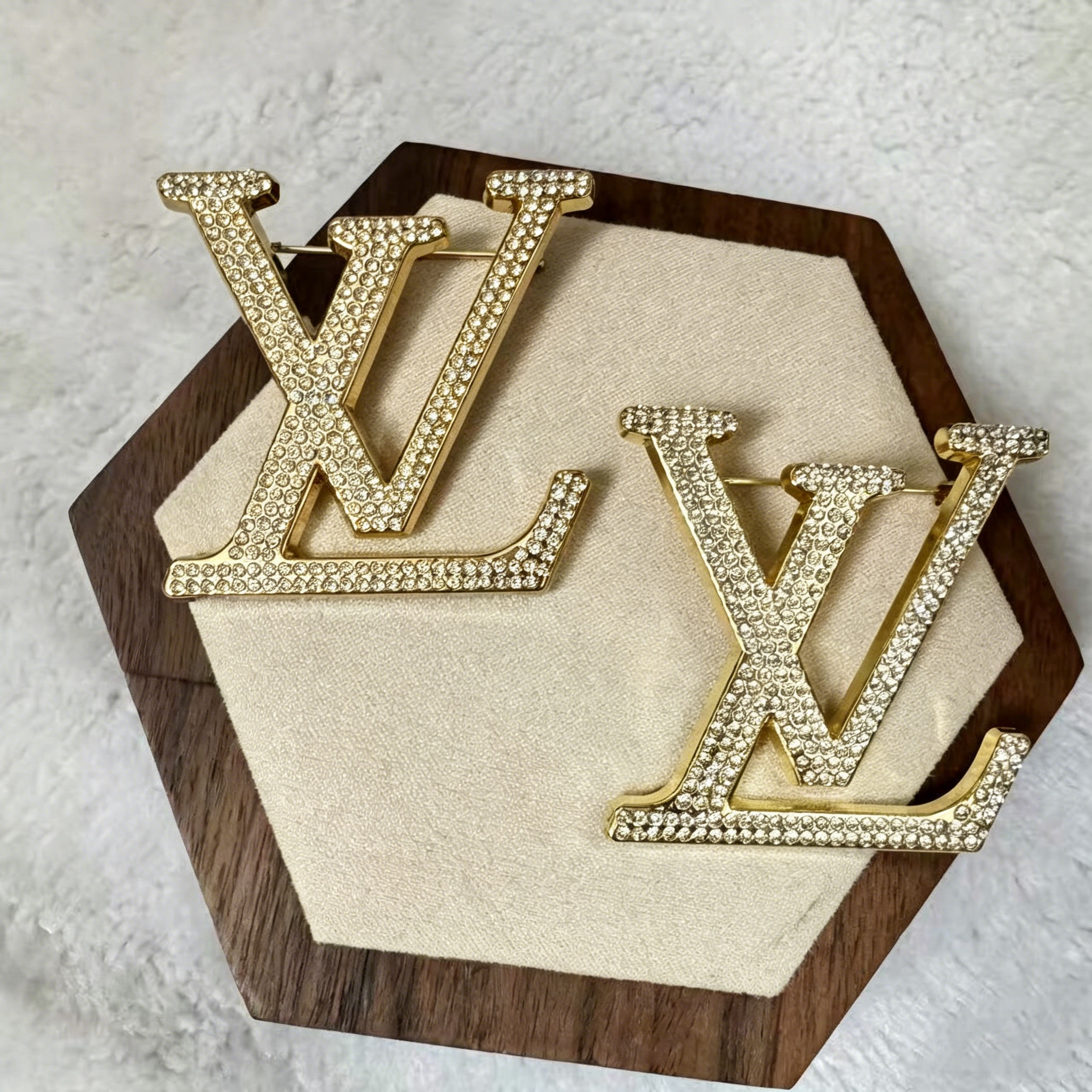 I&Ruh Crystal Brooch Jewelry Suit Pin - Image 2