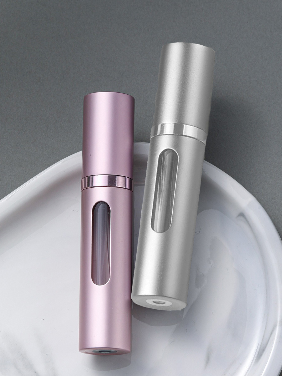 I&Ruh Perfume Dispenser Bottle, 5ml Portable Perfume Spray Bottle with Bottom Filling