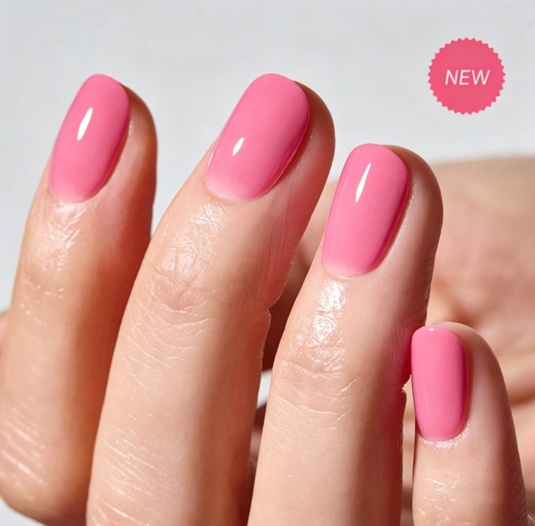 I&Ruh UV/LED Curing Gel Nail Wraps | Waterproof Solid Color Gel Nail Stickers for DIY Manicure - Image 2