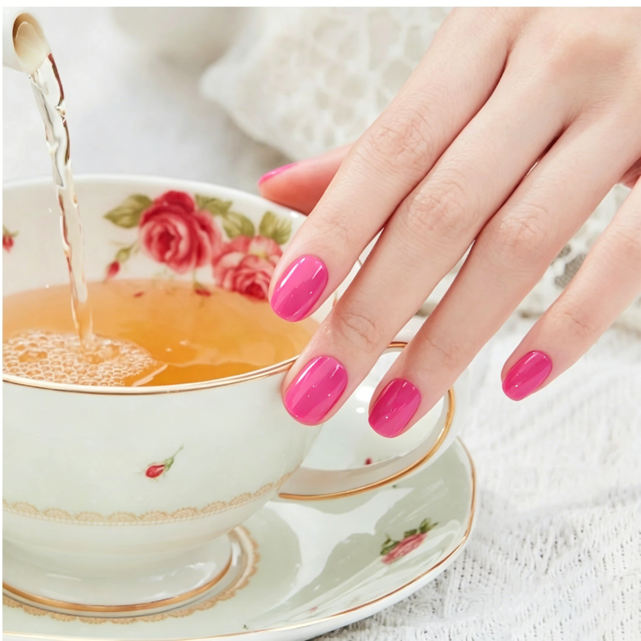 I&Ruh UV/LED Curing Gel Nail Wraps | Waterproof Solid Color Gel Nail Stickers for DIY Manicure - Image 3